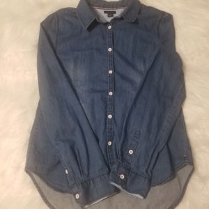 Denim Tommy Hilfiger Girls XL/16 long sleeve